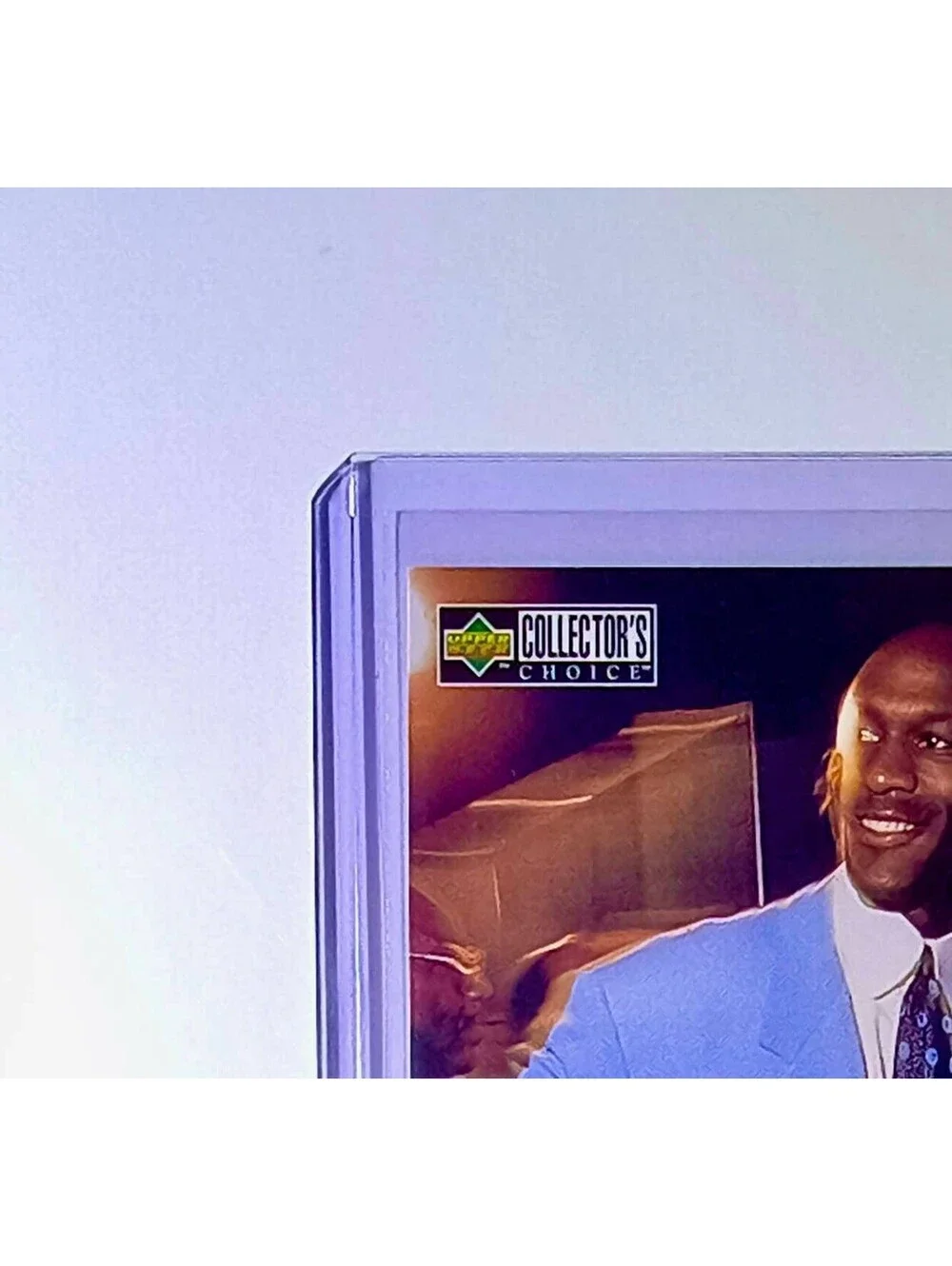 Michael Jordan 1997-98 Upper Deck Collector's Choice #393 Card Chicago Bulls